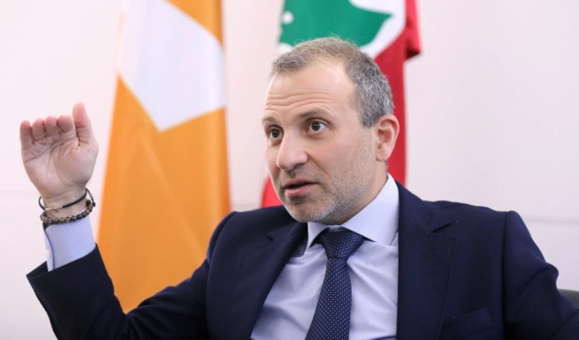 رئيس التيار الوطني الحر النائب جبران باسيل (من الويب)