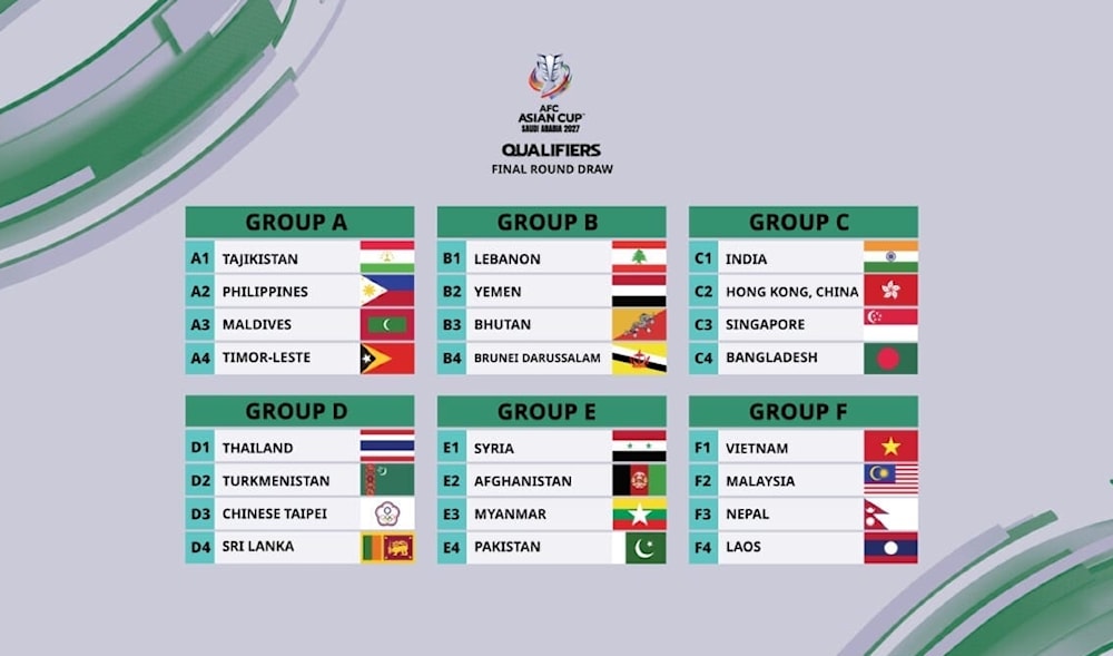 يفترض على لبنان تصدّر مجموعته للتأهل الى كأس آسيا للمرة الرابعة في تاريخه
